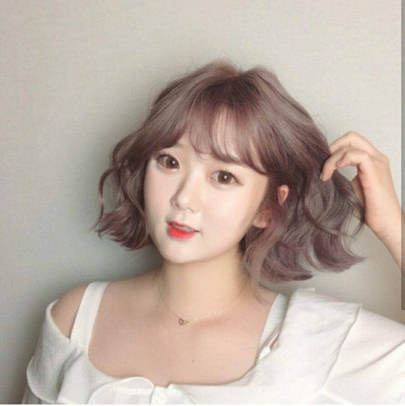 성동구 미용실 헤어샵426 여성 단발 볼륨펌 스타일